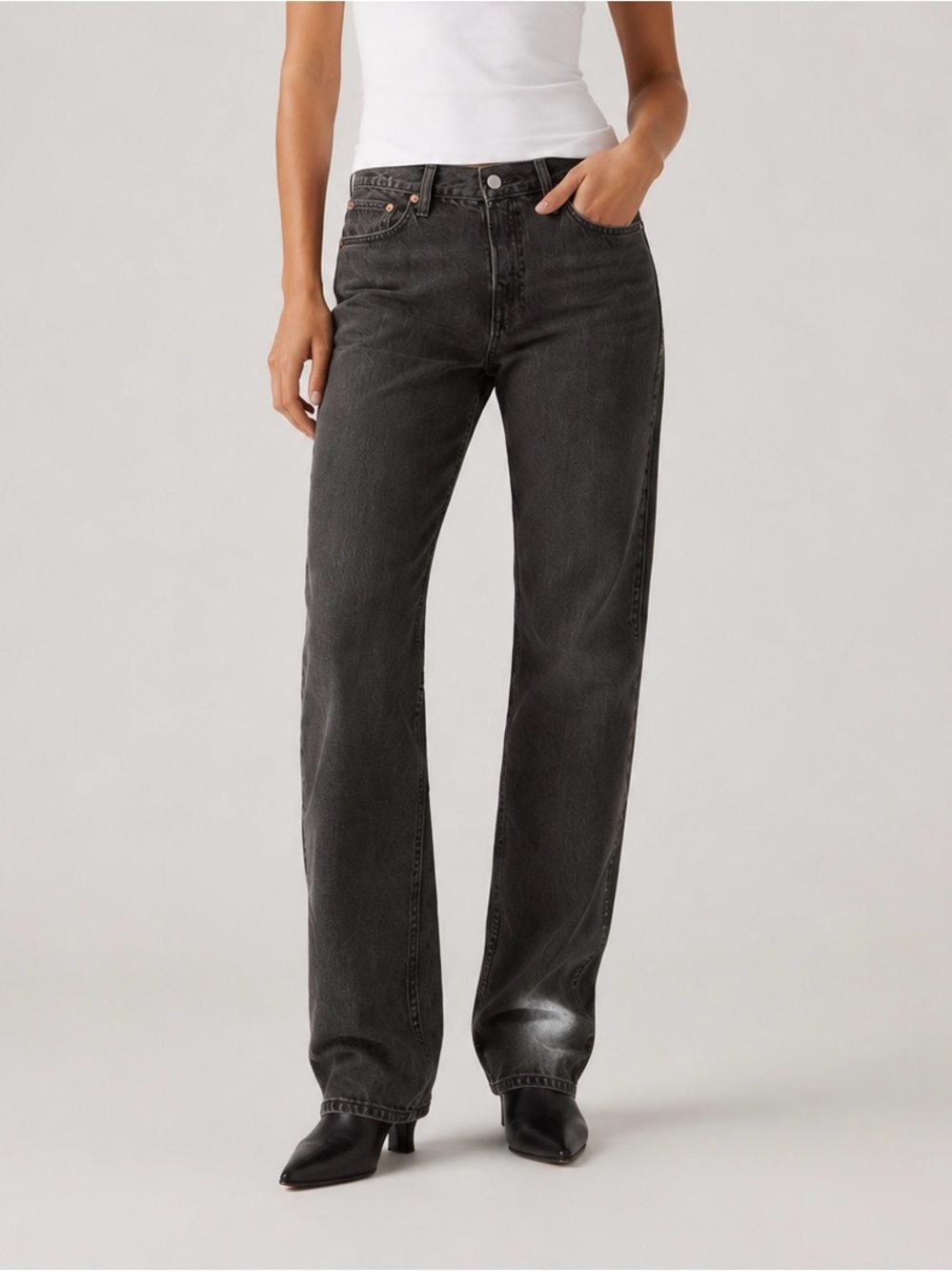 Levi’s 501 CT Women’s 27Wx32L Charcoal Grey  Jeans